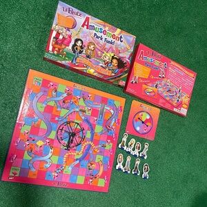 Bratz 2004 Lil Bratz Amusement Park Funk Board Game, Complete